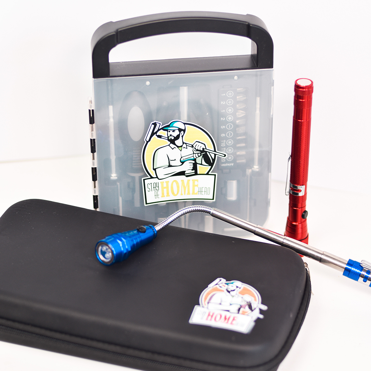 R17728.02.O - Zestaw narzędzi Ansbach, czarny 