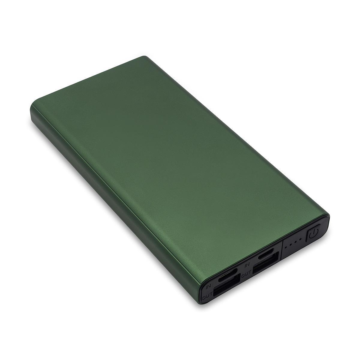 R64383.51 - Power bank 10000 mAh Banco, ciemny zielony