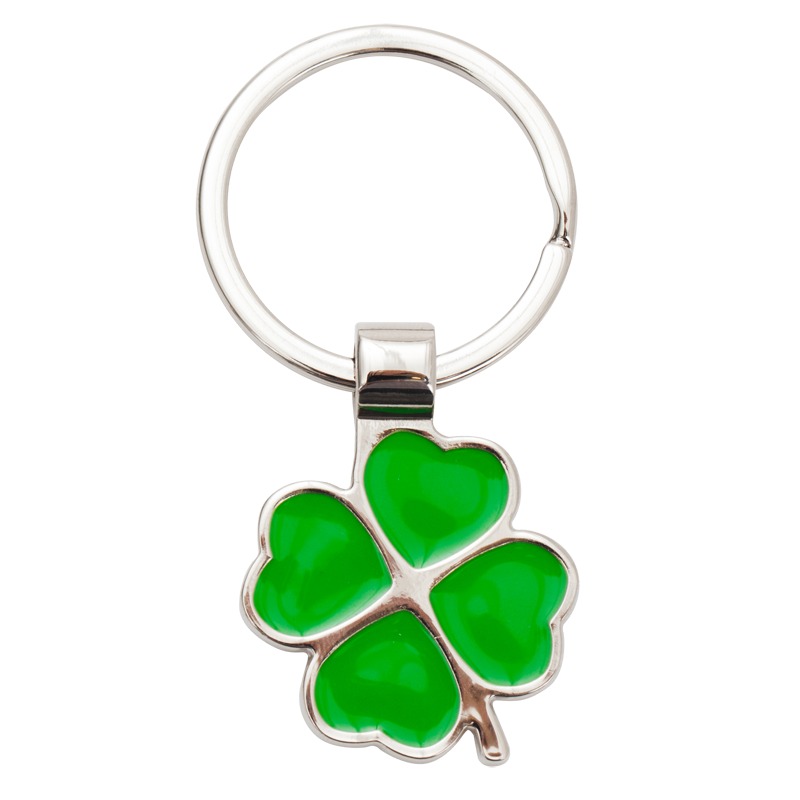 R73188.05 - Brelok Clover Luck, zielony/srebrny 