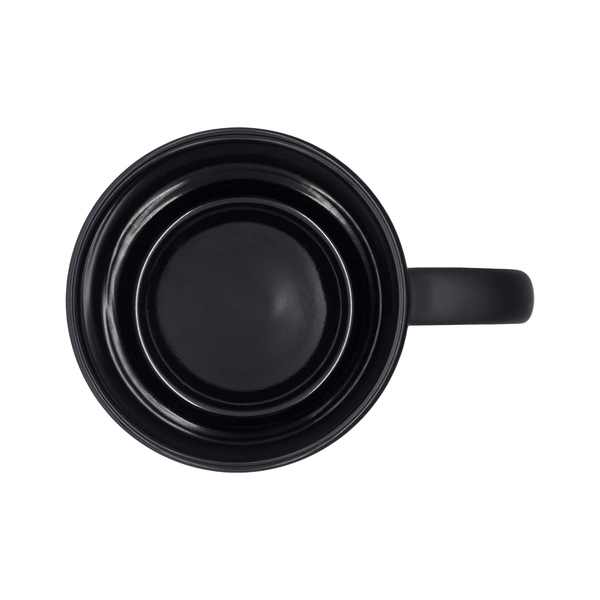 R85324.02 - Kubek ceramiczny Velluto 350 ml, czarny 